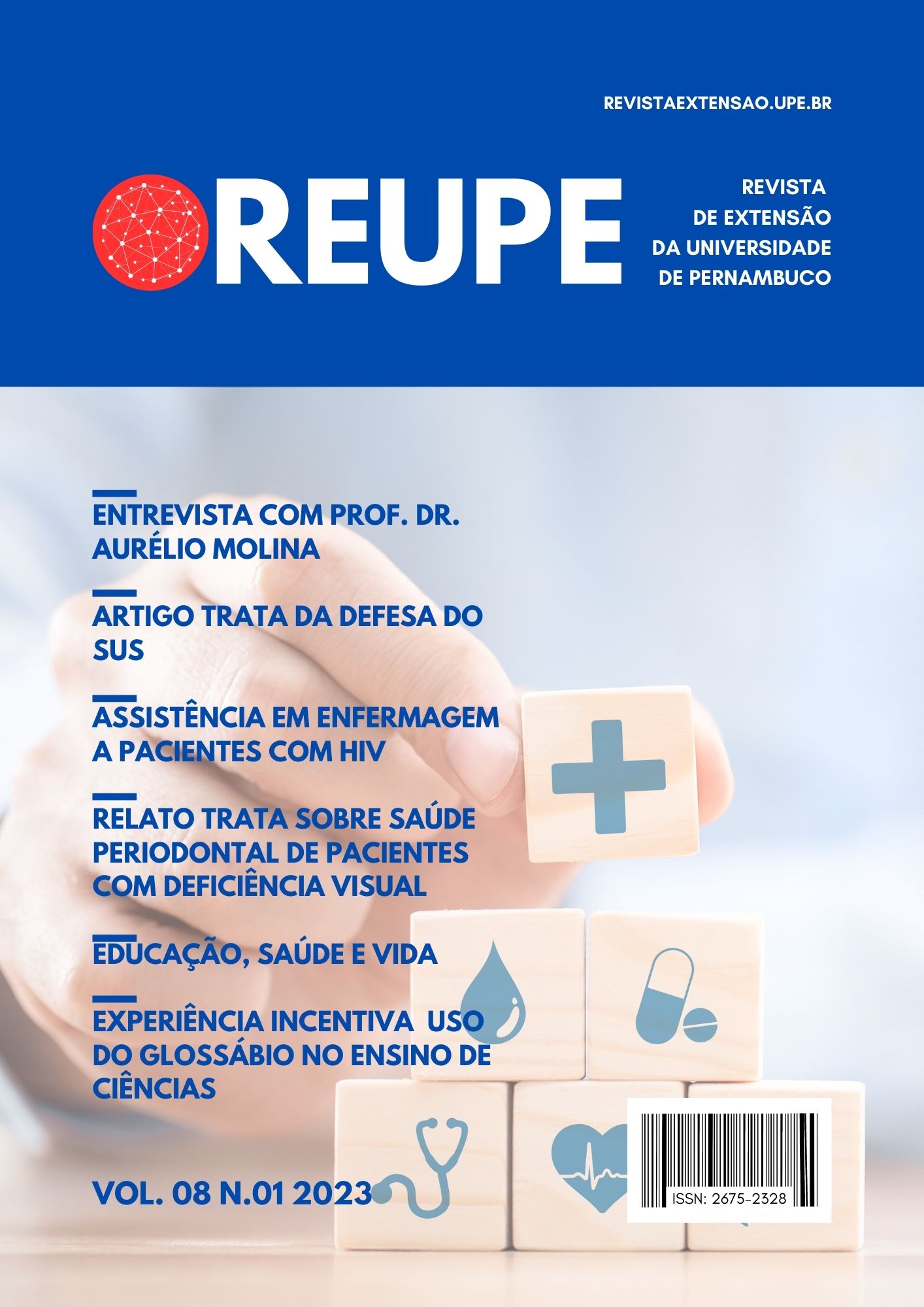 					Visualizar v. 8 n. 1 (2023): Revista de Extensão da Universidade de Pernambuco - REUPE
				